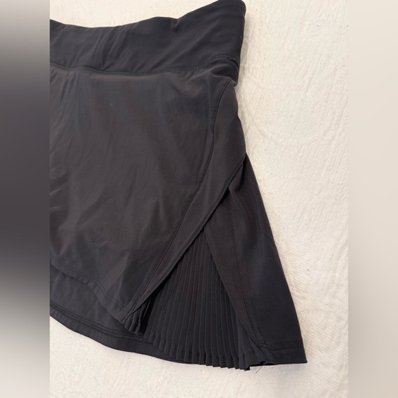 Lululemon skirt black Play Off the Pleats tennis Skort - Picture 5 of 17